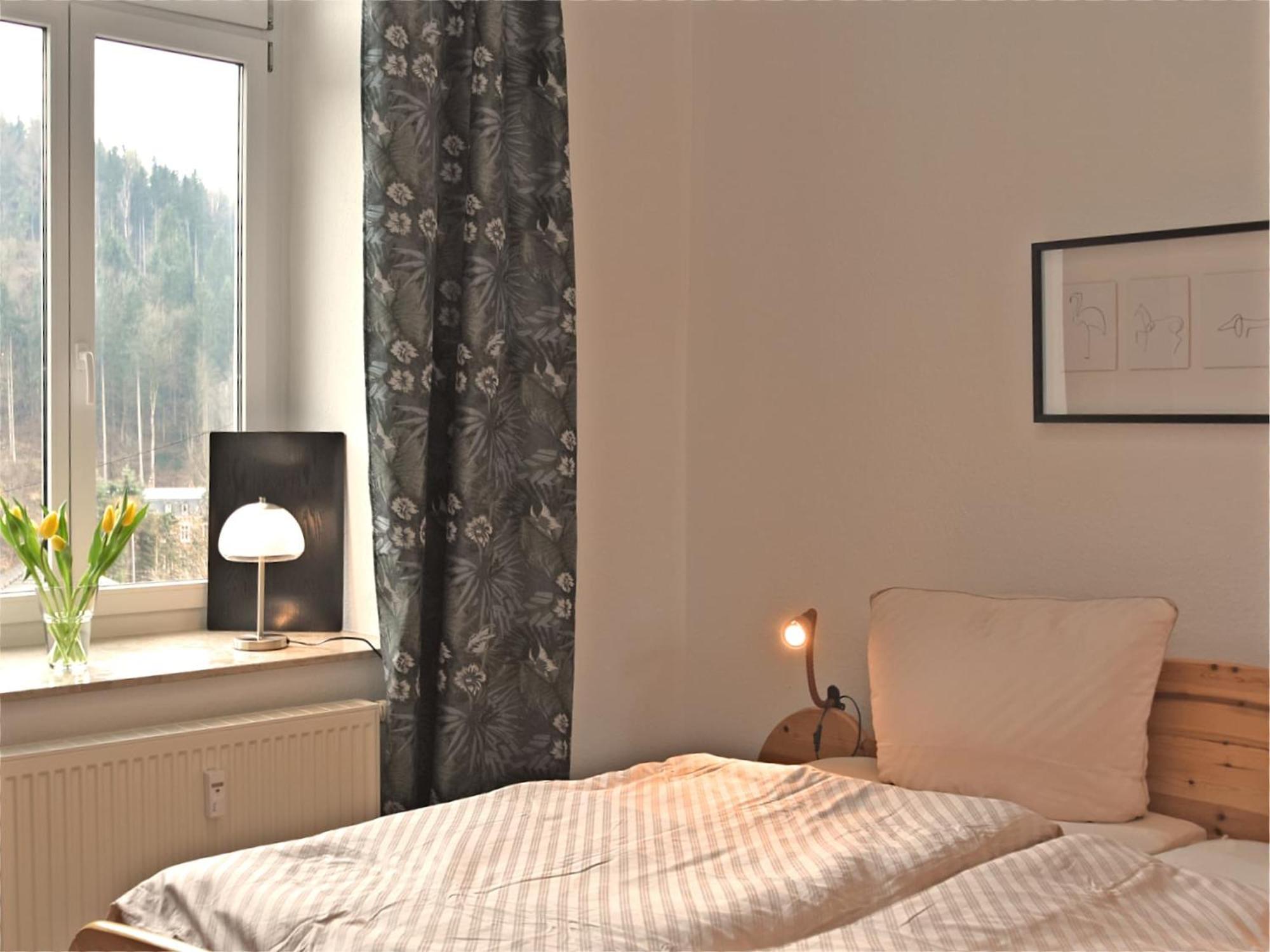 Alluring Villa In Grunhainichen Borstendorf With Garden Leubsdorf Eksteriør bilde