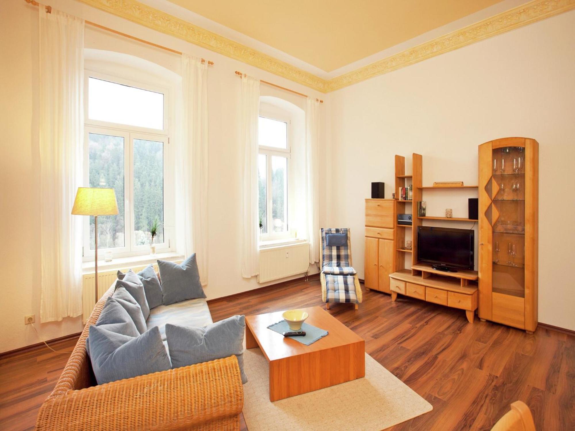 Alluring Villa In Grunhainichen Borstendorf With Garden Leubsdorf Eksteriør bilde