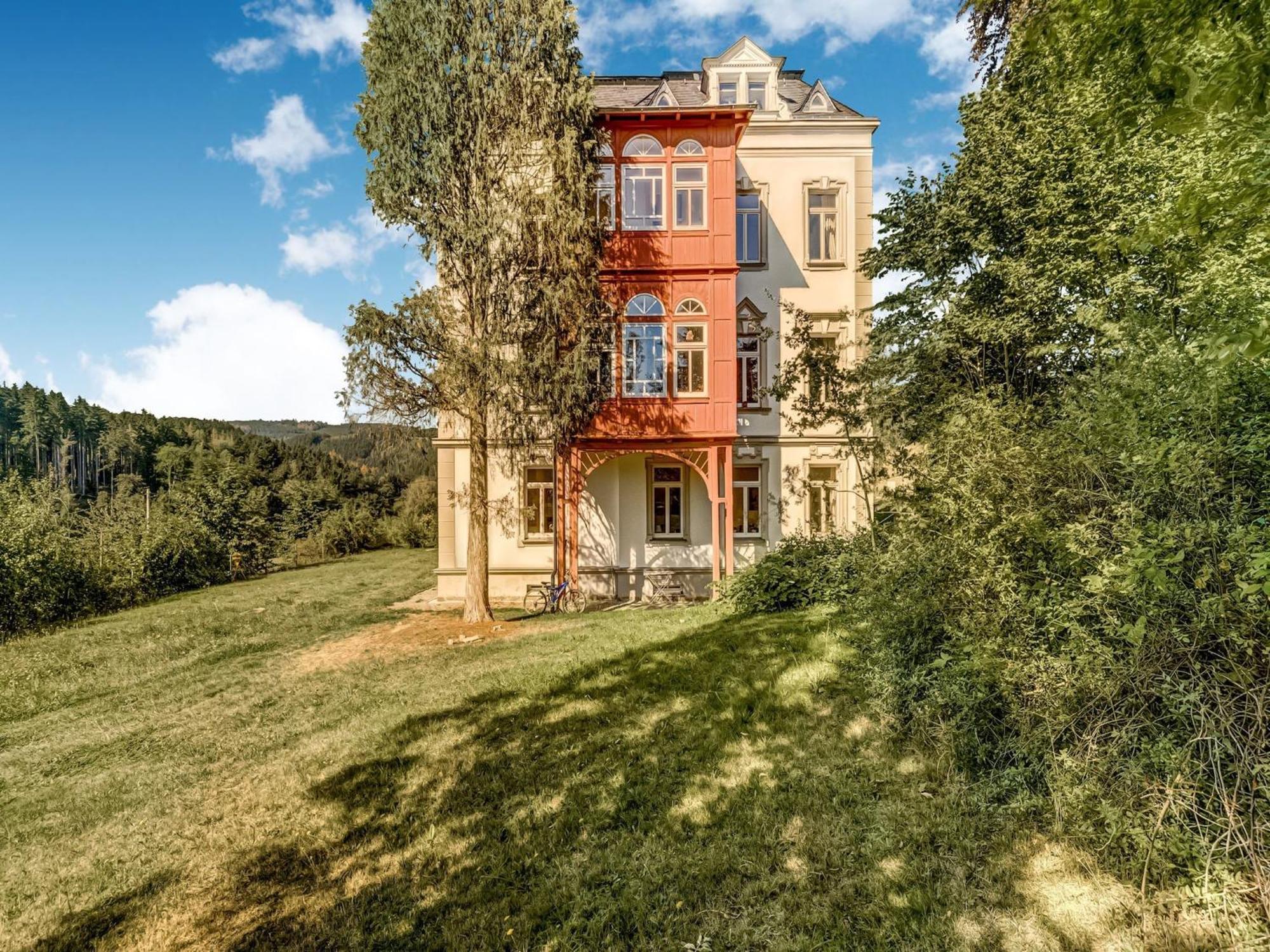 Alluring Villa In Grunhainichen Borstendorf With Garden Leubsdorf Eksteriør bilde