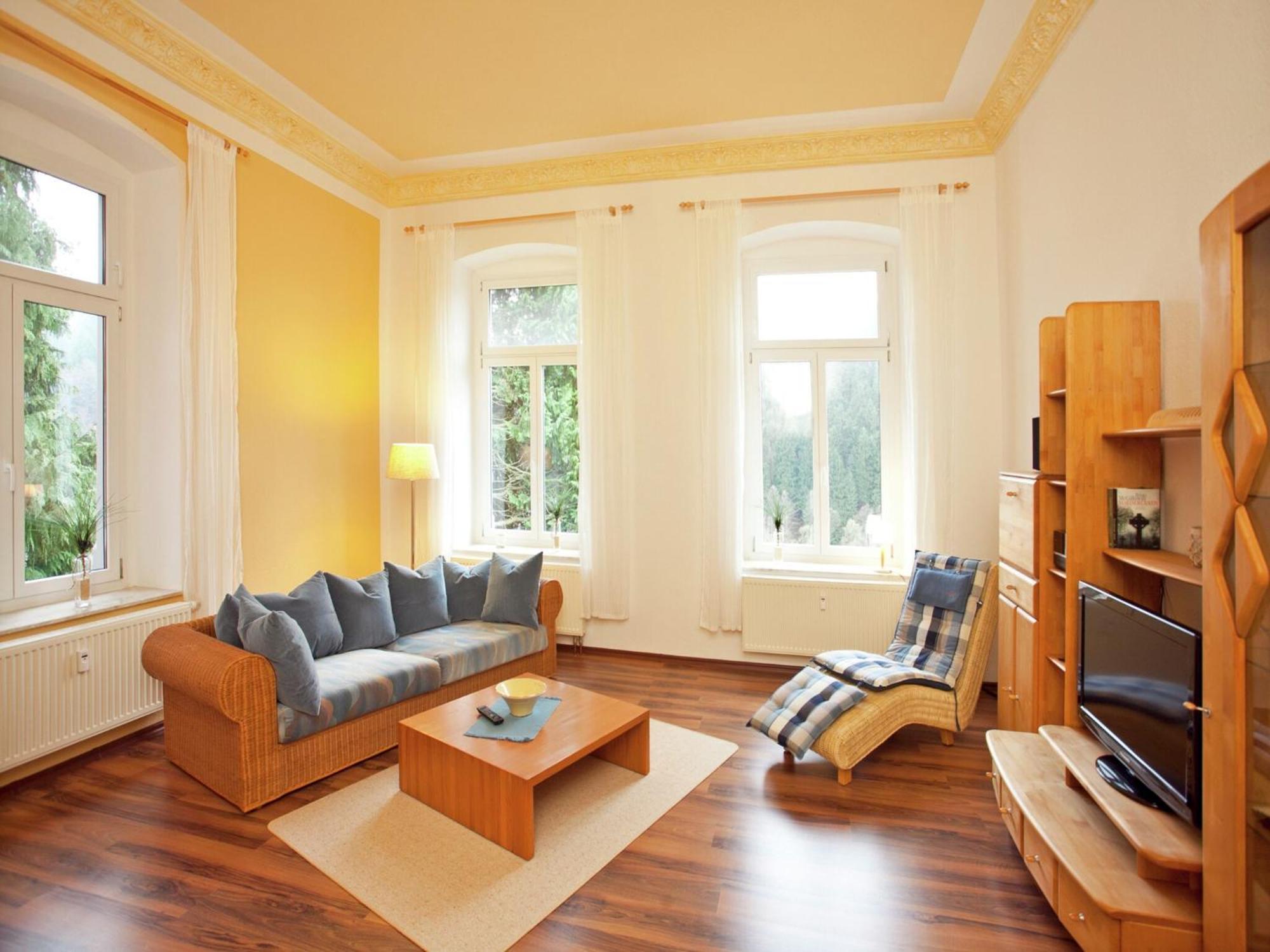 Alluring Villa In Grunhainichen Borstendorf With Garden Leubsdorf Eksteriør bilde